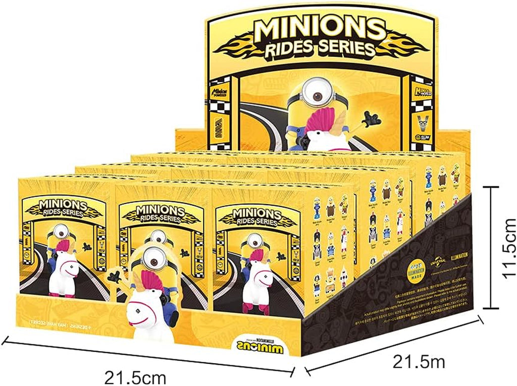 Minions Mount Series 1PC Blind Box Toy Box Bulk Popular Collectible Random Art Toy Hot Toys Cute Figure Creative Gift, for Christmas Birthday Party Holiday