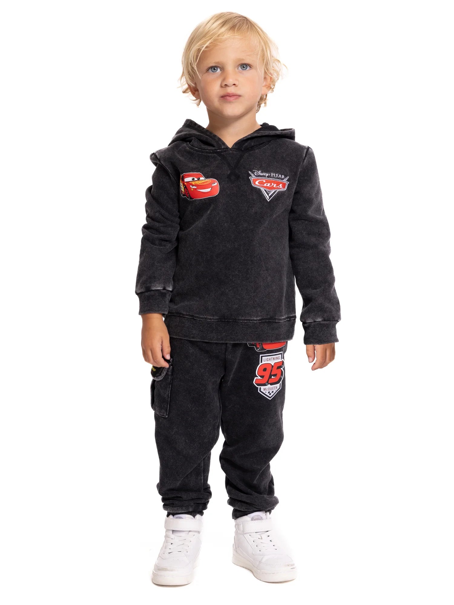 Pixar Cars Toddler Boys Graphic Hoodie and Jogger Pants Set, 2-Piece, Sizes 12M-5T