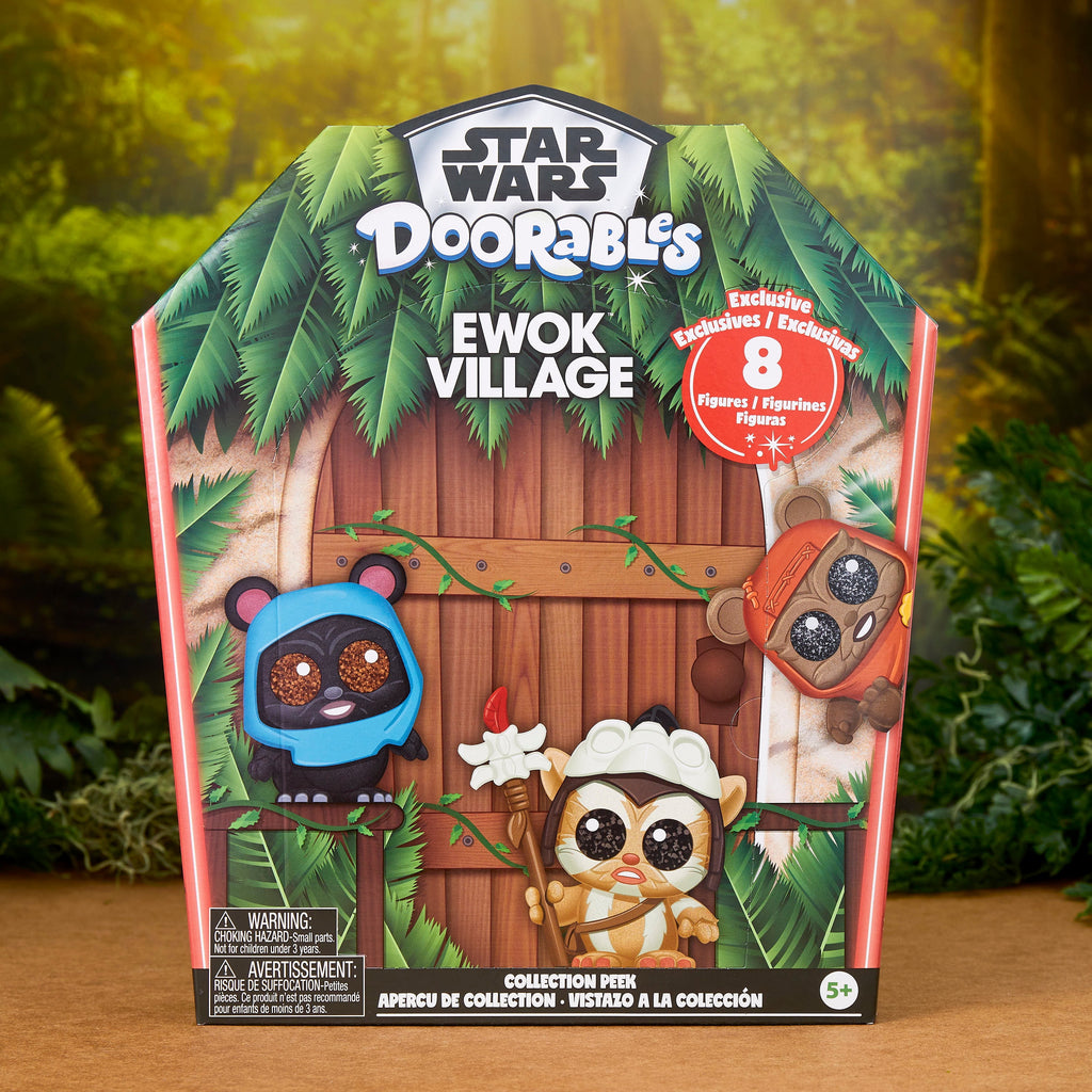 STAR WARS™ Doorables Ewok Village Collection Peek, Collectible Figures, Kids Toys for Ages 5 Up