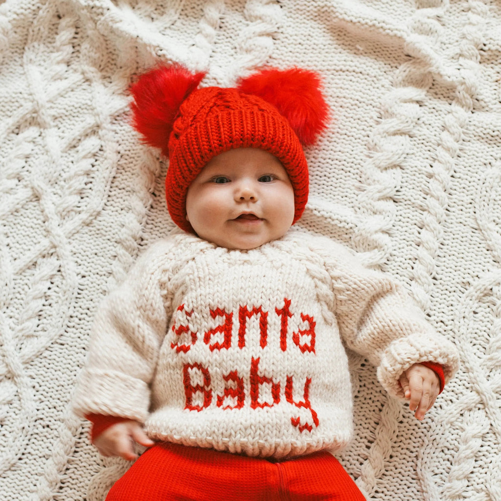 Santa Baby Crew Neck Sweater Baby & Toddler - Santa Baby Christmas Sweater