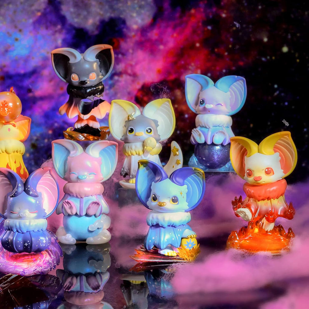 Yoki My Little Planet Series 3PC Blind Box Toy Box Bulk Popular Collectible Random Art Toy Hot Toys Cute Figure Creative Gift, for Christmas Birthday Party Holiday