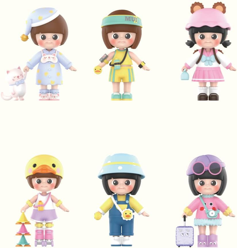 MMUI-CHAN Dress up & Play Series 1PC Blind Box Action Figure Toy Box Bulk Popular Collectible Random Art Toy Hot Toys Cute Figure Creative Gift, for Christmas Birthday Party Holiday