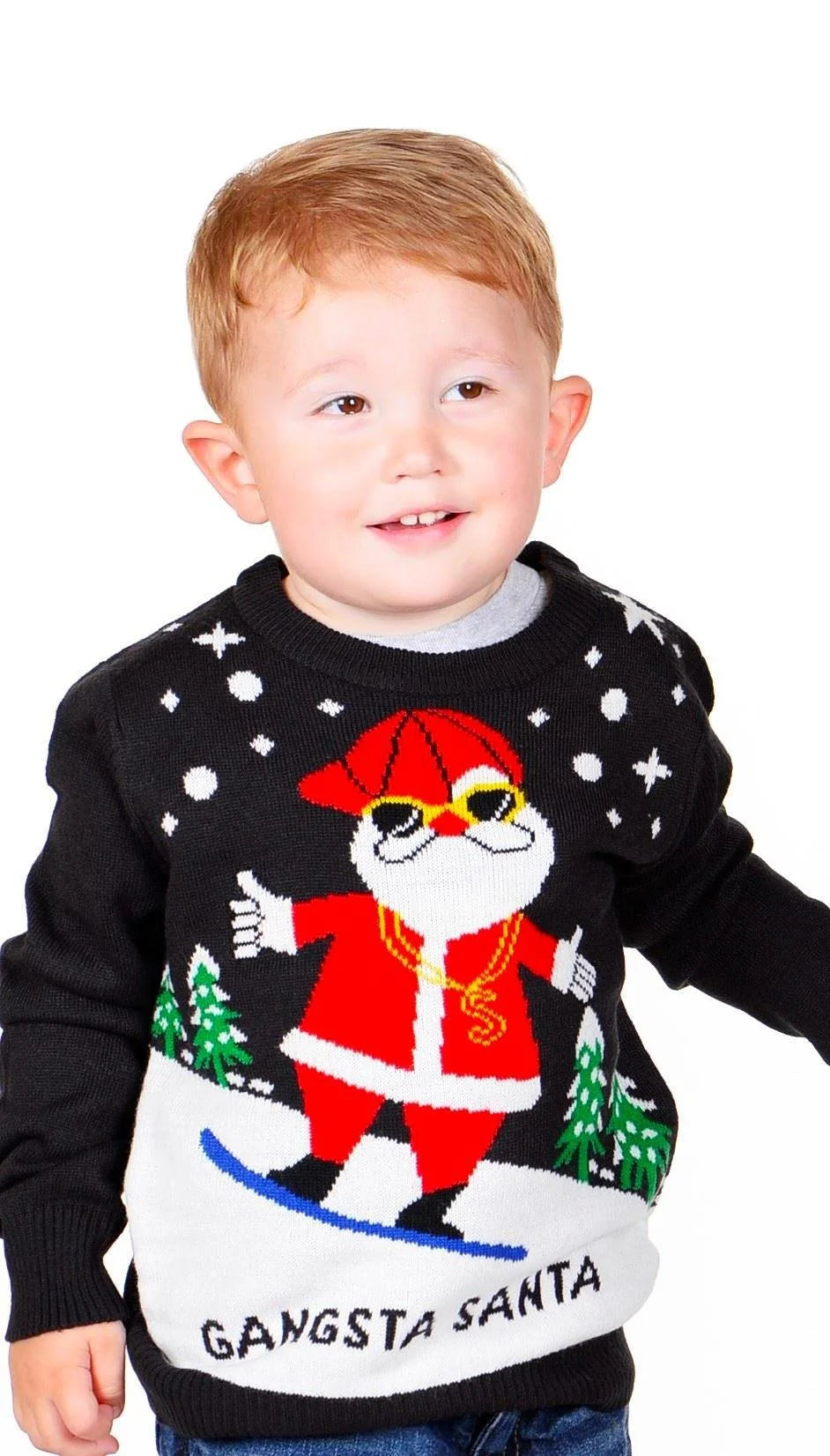 Kids Christmas Sweater, Children'S Acrylic Holiday Pullover for Boys & Girls, 2 Years
