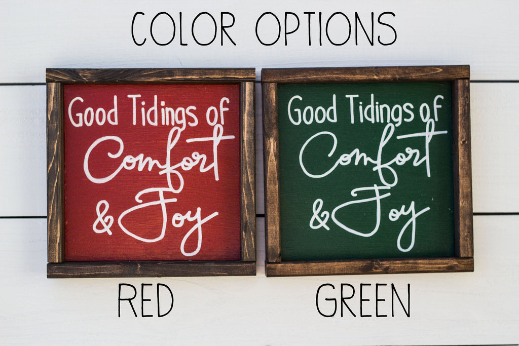 Merry Christmas Wood Sign