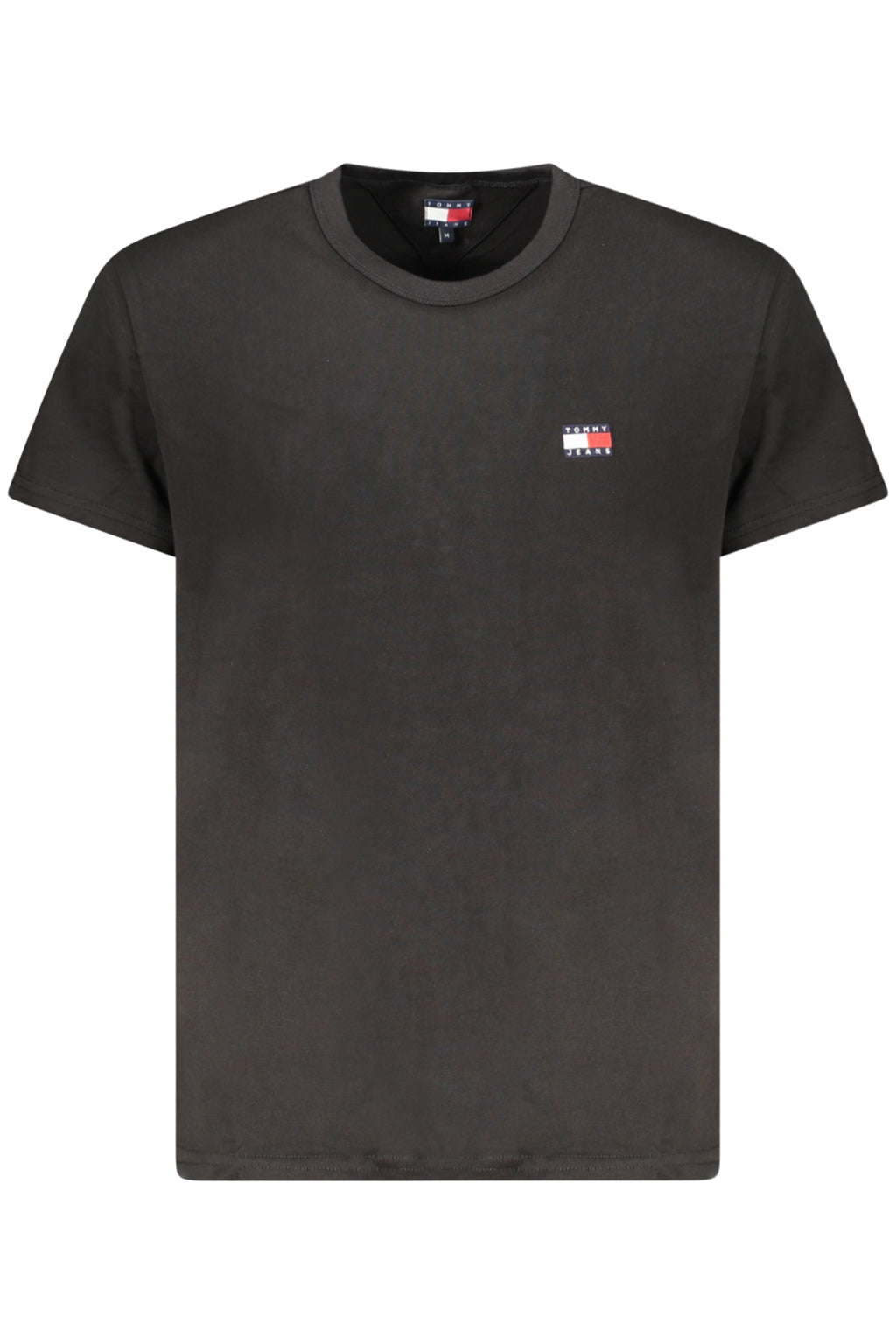 TOMMY HILFIGER SHORT SLEEVE T-SHIRT MEN BLACK
