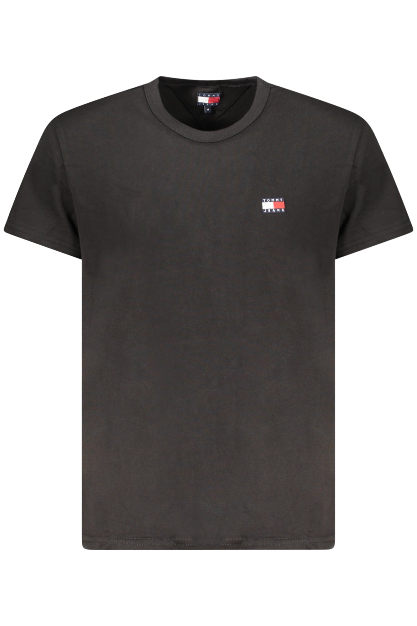 TOMMY HILFIGER SHORT SLEEVE T-SHIRT MEN BLACK